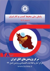 طرح پایش ملی محیط کسب وکار ایران -تابستان 1402