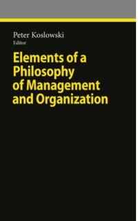 عناصر فلسفه مدیریت و سازمان پیتر کاسلاوسکی